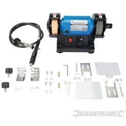 SILVERLINE Mini-touret à Meuler Polyvalent 75 Mm, 120 W, 75 mm (UK), 75 Mm (UK) -Ponceuse et polisseuse Soldes 28081747 3