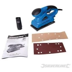 SILVERLINE Ponceuse Vibrante Feuille 1/3, 150 W, 150 W (UK), 150 W (UK) -Ponceuse et polisseuse Soldes 28081913 3