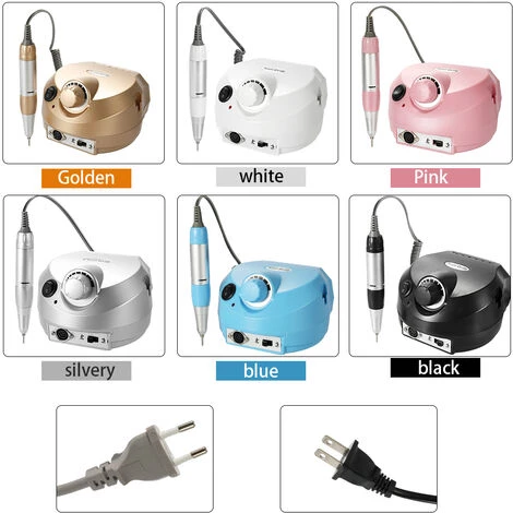 HAPPYSHOPPING Ponceuse à Ongles Nail 202 Sander Nail Polisher JMD-202 White Euro Gauge 7 HAPPYSHOPPING Ponceuse à Ongles Nail 202 Sander Nail Polisher JMD-202 White Euro Gauge – Image 5