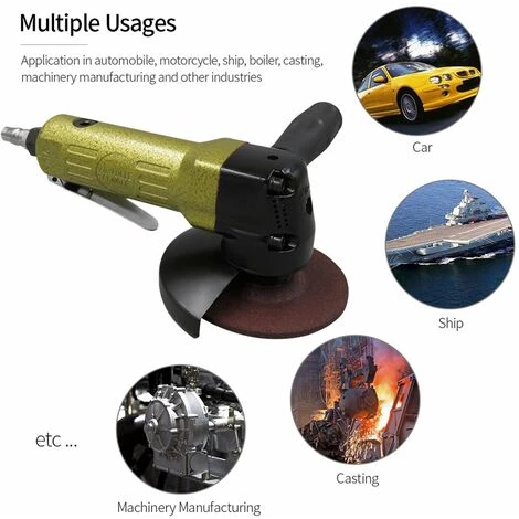 HAPPYSHOPPING Machine De Polissage De Machine De Polissage De Qualite Industrielle D'or De 4 Pouces Machine De Decoupe De Broyeur Pneumatique De 100 Mm 5 HAPPYSHOPPING Machine De Polissage De Machine De Polissage De Qualite Industrielle D'or De 4 Pouces Machine De Decoupe De Broyeur Pneumatique De 100 Mm – Image 3