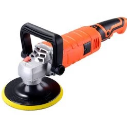 HAPPYSHOPPING Polisseuse De Voiture 1580W 220V, Petite Machine De Cachetage De Reparation De Rayures De Plancher Domestique Electrique, Regulation De Vitesse Asept Vitesses, Norme Europeenne