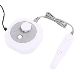 HAPPYSHOPPING 102 Vernis Aongles, Dissolvant Pour Ongles, Polisseuse Et Lime Aongles Machine Integree 110-240V Large Tension Norme Europeenne, Blanc - Blanc