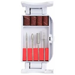 HAPPYSHOPPING 102 Vernis Aongles, Dissolvant Pour Ongles, Polisseuse Et Lime Aongles Machine Integree 110-240V Large Tension Norme Europeenne, Blanc - Blanc -Ponceuse et polisseuse Soldes 29561386 4