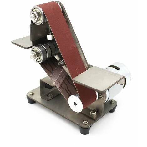 HAPPYSHOPPING Petite Mini Machine Acourroie Bricolage Polisseuse Mini Ponceuse Abois Petite Norme Europeenne, Moteur 895 - Moteur 895 5 HAPPYSHOPPING Petite Mini Machine Acourroie Bricolage Polisseuse Mini Ponceuse Abois Petite Norme Europeenne, Moteur 895 - Moteur 895 – Image 3