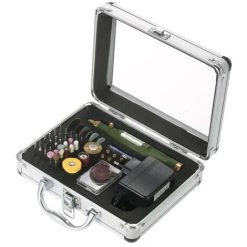 HAPPYSHOPPING Mini Perceuse Electrique A Vitesse Reglable Electrique Broyeur Electrique Machine De Forage Et De Polissage Bois De Racine P-800 Norme Europeenne