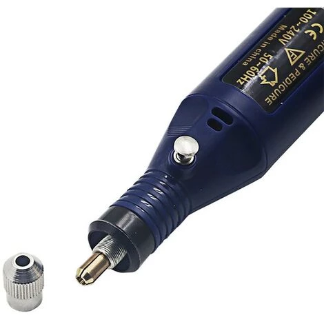 Perle Rare Mini Polisseur, Bleu, Polisseur à Ongles, Polisseur à Ongles Exfoliant Pour Stylo De Polissage, Polisseur à Ongles électrique Portable USB 5 Perle Rare Mini Polisseur, Bleu, Polisseur à Ongles, Polisseur à Ongles Exfoliant Pour Stylo De Polissage, Polisseur à Ongles électrique Portable USB – Image 3