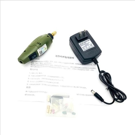 Perle Rare Broyeur électrique Perceuse électrique Bricolage Sculpture Nettoyage Mini Ensemble électrique Outil De Polissage 6 Perle Rare Broyeur électrique Perceuse électrique Bricolage Sculpture Nettoyage Mini Ensemble électrique Outil De Polissage – Image 4