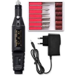 Perle Rare Mini Rectifieuse Portative USB Polisseuse Noire