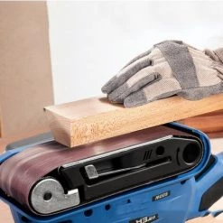 Perle Rare Machine à Bande Portative à Vitesse Réglable, Ponceuse Portable, Meubles En Bois, Mastic, Ponceuse, Polisseuse, Outils De Menuiserie -Ponceuse et polisseuse Soldes 29871745 4