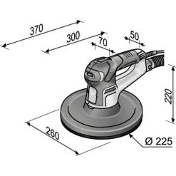 Ponceuse Handy Giraffe GCE 6-EC Kit FLEX - 504114 -Ponceuse et polisseuse Soldes 29894110 5