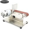 HAPPYSHOPPING Mini Machine A Courroie Horizontale Bureau A Domicile Mini Machine A Courroie Machine A Polir Bricolage Ponceuse A Bois Petite Norme Europeenne Avec Moteur 775