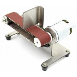 HAPPYSHOPPING Mini Machine A Courroie Horizontale Bureau A Domicile Mini Machine A Courroie Machine A Polir Bricolage Ponceuse A Bois Petite Norme Europeenne Avec Moteur 775 -Ponceuse et polisseuse Soldes 29907487 3