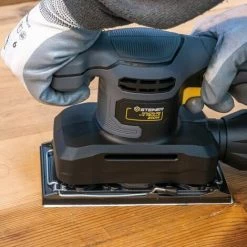 Ponceuse Vibrante 1/3 Feuille 200W + Accessoires STEINER -Ponceuse et polisseuse Soldes 29974108 2