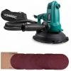 VONROC Ponceuse Excentrique 750W - Pour Plafonds Et Murs - 180 Mm De Diamètre - 33 Feuilles Abrasives Incluses -Ponceuse et polisseuse Soldes 29982914 1