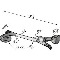 Ponceuse Handy Giraffe GE MH 18.0-EC Set FLEX 4 Tête - 920504 -Ponceuse et polisseuse Soldes 30013708 4