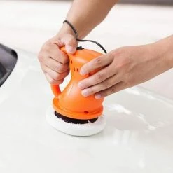 BEARSU Machines De Polissage Voiture électrique Waxer Ponceuse Kit Machine Tampon Avec Polisseur + Housse En Peluche + Serviette Sieste -Ponceuse et polisseuse Soldes 30318180 5
