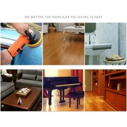 BEARSU Machine Réglable De Voiture De 1580W 220V Vitesse Réglable Polisseuse Polisseuse Polaire Orbit, Outils De Cirage, Poignée Détachable En D 10 BEARSU Machine Réglable De Voiture De 1580W 220V Vitesse Réglable Polisseuse Polisseuse Polaire Orbit, Outils De Cirage, Poignée Détachable En D -Ponceuse et polisseuse Soldes 30318184 4