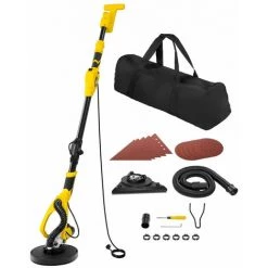 HELLOSHOP26 Ponceuse Pour Murs Et Plafonds 750 Watts Combi Avec 2 Disques De Ponçage -Ponceuse et polisseuse Soldes 30789186 2