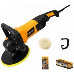 COOFIX 1400W Machine De Polissage De Voiture Vitesse Réglable Ponçage épilation à La Cire Outils De Meubles D'automobile