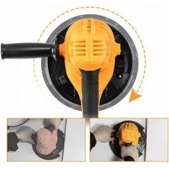 COOFIX 850W Machine De Polissage Murale Meulage Portable Avec Lumière LED -Ponceuse et polisseuse Soldes 31061635 4