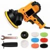 COOFIX 600W Machine De Polissage De Voiture Cirage Machine à Cacheter Meubles Travail Du Bois Polissage Contrôle De La Vitesse Polissage -Ponceuse et polisseuse Soldes 31061765 1