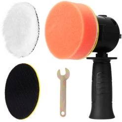 HAPPYSHOPPING Perceuse Electrique Modifiee En Polisseuse Perceuse Electrique Modifiee Accessoires De Machine De Polissage Par Vibration Excentrique Machine De Polissage Multifonctionnelle Outil De Modification Pratique Portable