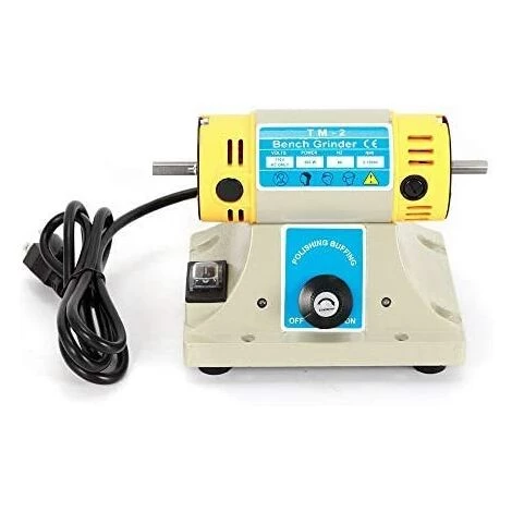 ETOILE Mini Machine De Polisseuses électriques Principale De Meuleuse D'établi,rectifieuse Machine à Polir 800-10000RPM Polissage 320W Banc Polisseur 3 ETOILE Mini Machine De Polisseuses électriques Principale De Meuleuse D'établi,rectifieuse Machine à Polir 800-10000RPM Polissage 320W Banc Polisseur