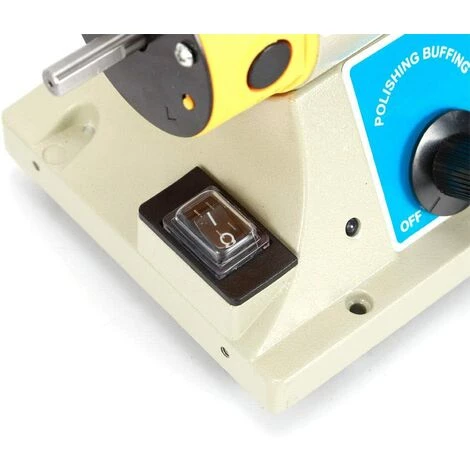 ETOILE Mini Machine De Polisseuses électriques Principale De Meuleuse D'établi,rectifieuse Machine à Polir 800-10000RPM Polissage 320W Banc Polisseur 6 ETOILE Mini Machine De Polisseuses électriques Principale De Meuleuse D'établi,rectifieuse Machine à Polir 800-10000RPM Polissage 320W Banc Polisseur – Image 4