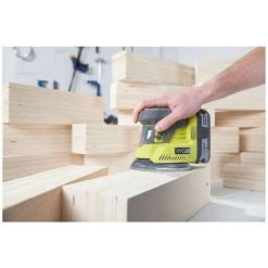 Ponceuse Triangulaire RYOBI 18V OnePlus Sans Batterie Ni Chargeur R18PS-0 -Ponceuse et polisseuse Soldes 3205026 3