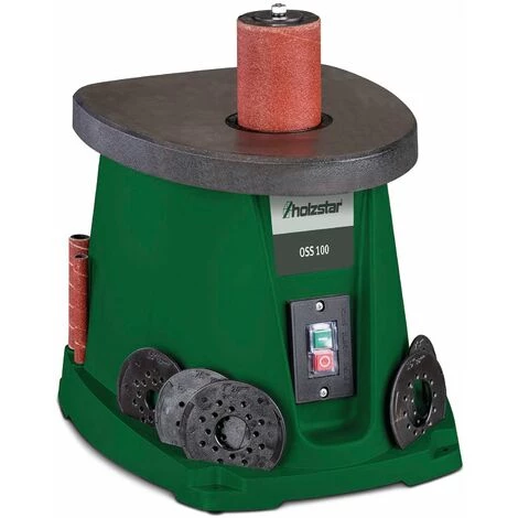 Ponceuse à Broche Oscillante 450W Avec Accessoires Holzstar OSS100 3 Ponceuse à Broche Oscillante 450W Avec Accessoires Holzstar OSS100