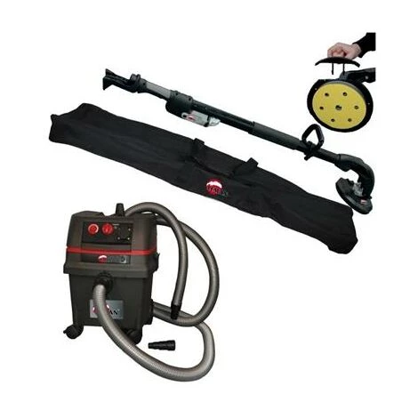 LEMAN Kit Aspirateur Et Ponceuse Murs Et Plafonds 3 LEMAN Kit Aspirateur Et Ponceuse Murs Et Plafonds