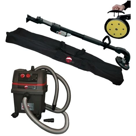LEMAN Kit Aspirateur Et Ponceuse Murs Et Plafonds 4 LEMAN Kit Aspirateur Et Ponceuse Murs Et Plafonds – Image 2