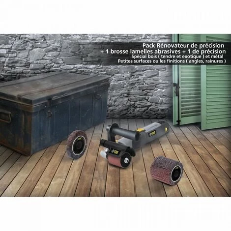 FARTOOLS PACK RDP601 RENOVATEUR DE PRECISION + BROSSE A LANIERES ABRASIVES DE PRECISION + BROSSE A LANIERES ABRASIVES 3 FARTOOLS PACK RDP601 RENOVATEUR DE PRECISION + BROSSE A LANIERES ABRASIVES DE PRECISION + BROSSE A LANIERES ABRASIVES