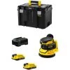 STANLEY FATMAX V20 Ponceuse Excentrique STANLEY FatMax SFMCW220D2T (2 X 2,0 Ah Chargeur TSTAK VI) -Ponceuse et polisseuse Soldes 33299335 1