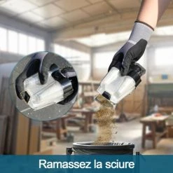 240W 1/3 Ponceuse Vibrante Avec Base En Aluminium WESCO WS4168 -Ponceuse et polisseuse Soldes 33494190 4