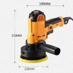 HAPPYSHOPPING Machine De Meulage De Derouillage De Polissage De Voiture A Vitesse Reglable 700W 220V Norme Europeenne Neutre -Ponceuse et polisseuse Soldes 33505969 3