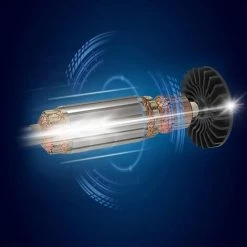 Ponceuse Delta Multifonction 160W - Ponceuse à Main - Avec Boîtier De Récupération De Poussière Et 18 Papiers Abrasifs - BLUE RIDGE BR4001 -Ponceuse et polisseuse Soldes 33584747 5