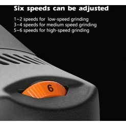 ASUPERMALL 1250W 220 V 3800R / Min Vitesse Maximale Voiture Polisseuse 15Mm Shock Polisseuse Six Vitesse Reglable En Continu A Double Action Polisseuse Voiture Fartage Machine, Avec Disques Eponge -Ponceuse et polisseuse Soldes 33844915 3