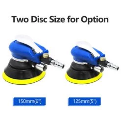 ASUPERMALL Kkmoon Vide Air Sander Sander Pneumatique Auto-Vide Palm Orbital Sander Grinder Polisseuse Poncage Machine Tool 5" -Ponceuse et polisseuse Soldes 34190661 4