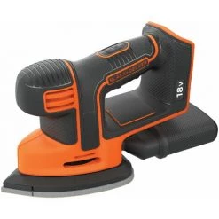 BLACK & DECKER Ponceuse De Détail Sans Fil 18 V (sans Batterie) Black+Decker BDCDS18N-XJ