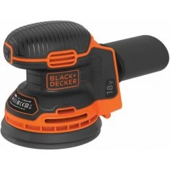 BLACK & DECKER Ponceuse Excentrique Sans Fil 18V LITHIUM (sans Batterie) BLACK+DECKER BDCROS18N-XJ