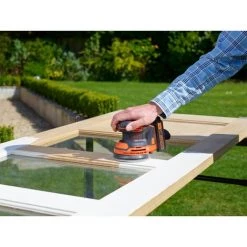 BLACK & DECKER Ponceuse Excentrique Sans Fil 18V LITHIUM (sans Batterie) BLACK+DECKER BDCROS18N-XJ -Ponceuse et polisseuse Soldes 34599394 3