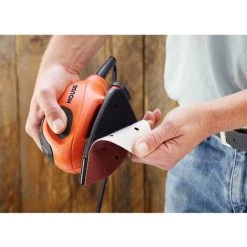 BLACK & DECKER Ponceuse De Détail Mouse Filaire 55W + 6 Brasifs -Ponceuse et polisseuse Soldes 34599656 5