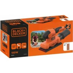 BLACK & DECKER Ponceuse Vibrante Filaire 150W BLACK+DECKER BEW220-QS 11 BLACK & DECKER Ponceuse Vibrante Filaire 150W BLACK+DECKER BEW220-QS -Ponceuse et polisseuse Soldes 34599695 5