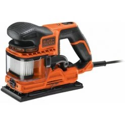 BLACK & DECKER Ponceuse Vibrante 1/3 Feuille Filaire 270W BLACK+DECKER KA330EKA-QS