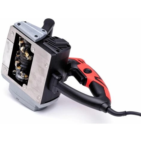 Varan Motors - XM-120 Rabot Ponceuse Fraise à Béton, Plâtre, Colle 1200W - Rouge 5 Varan Motors - XM-120 Rabot Ponceuse Fraise à Béton, Plâtre, Colle 1200W - Rouge – Image 3