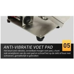 MERKMAK Mini Ponceuse A Bande Electrique Bricolage Meuleuse De Polissage Affuteuse A Angle Fixe Avec Accessoires 330x15 Mm -Ponceuse et polisseuse Soldes 35550859 4