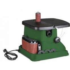 Ponceuse à Broche Et Bande Oscillante Avec Accessoires 450W Holzstar OBSS100 -Ponceuse et polisseuse Soldes 35660648 4