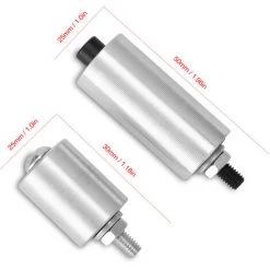 HAPPYSHOPPING 30/50mm (facultatif) DIY Double Roulement Ponceuse En Alliage D'aluminium Convoyeur Roue Entrainement Sans Nervures Avec Tige D'arbre De 8mm + Cle Pour Outils Utilitaires De Bricolage A La Main, Modele: 50mm - Modele: 50mm 9 HAPPYSHOPPING 30/50mm (facultatif) DIY Double Roulement Ponceuse En Alliage D'aluminium Convoyeur Roue Entrainement Sans Nervures Avec Tige D'arbre De 8mm + Cle Pour Outils Utilitaires De Bricolage A La Main, Modele: 50mm - Modele: 50mm -Ponceuse et polisseuse Soldes 36608136 3