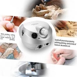 ASUPERMALL Outils De Salon De Manucure De Kits De Manucure De Polisseur De Fichier De Machine De Perceuse Electrique Professionnelle -Ponceuse et polisseuse Soldes 36821312 4